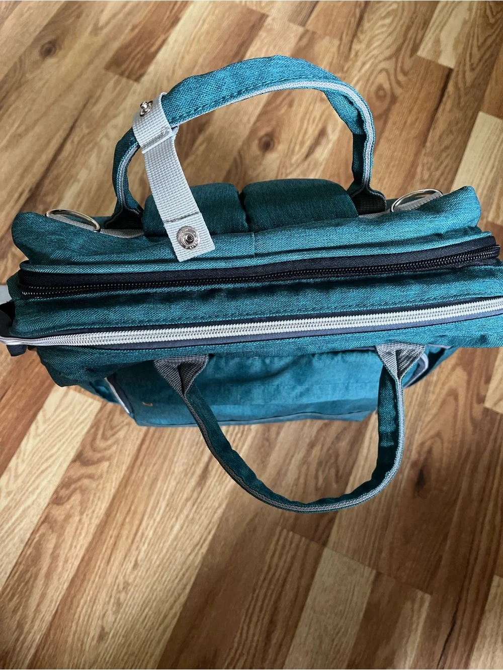 Kabaqoo Teal Baby Bag Backpack - Teal